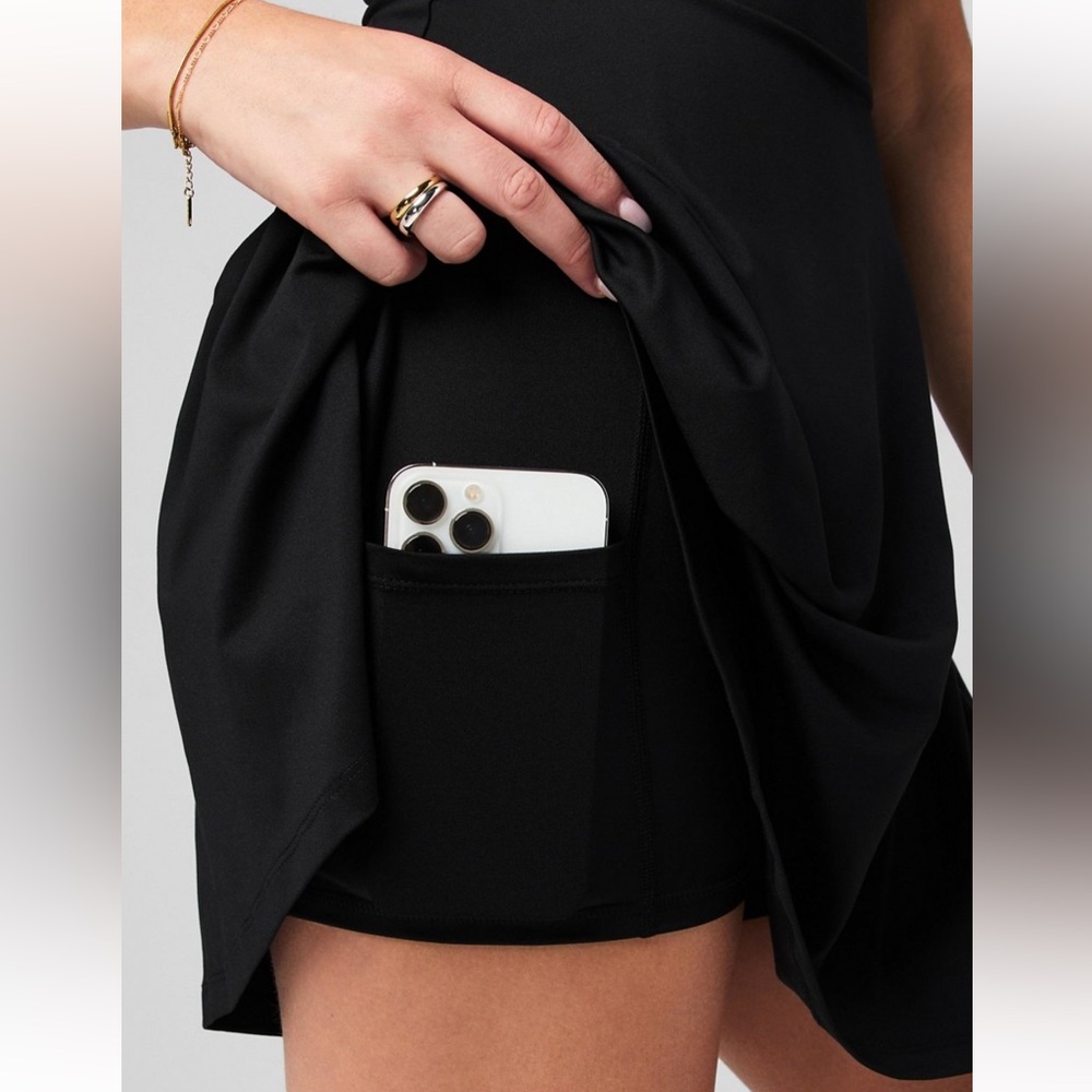 NWT Fabletics Boost Performance Class Black Mini … - image 11